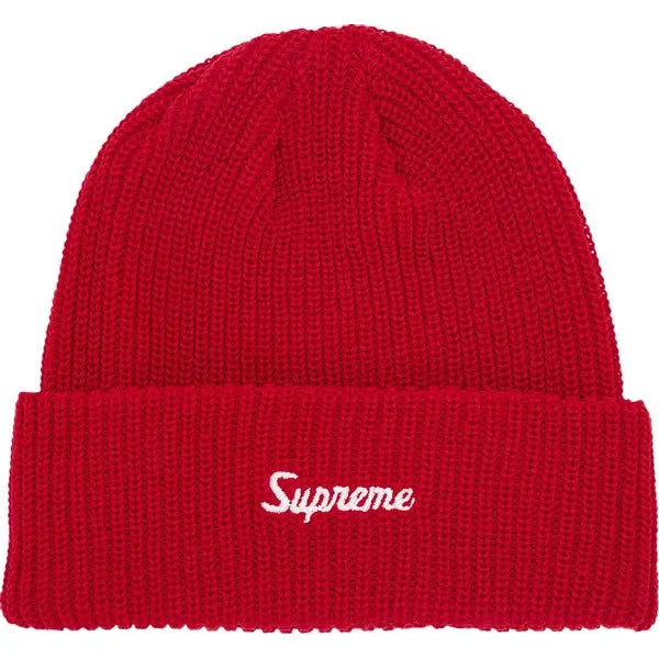 Supreme Loose Gauge Beanie 'Red'