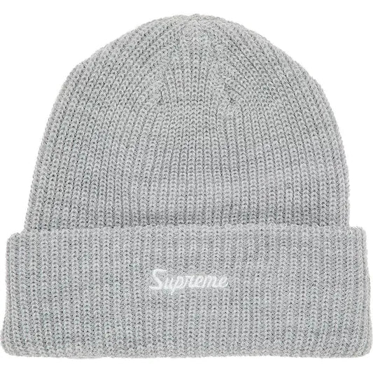 Supreme Loose Gauge Beanie 'Light Grey’