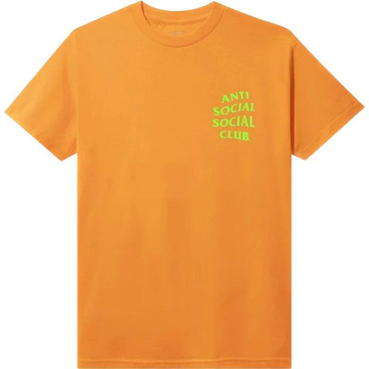 Anti Social Social Club Mind Games Tee Orange/Green