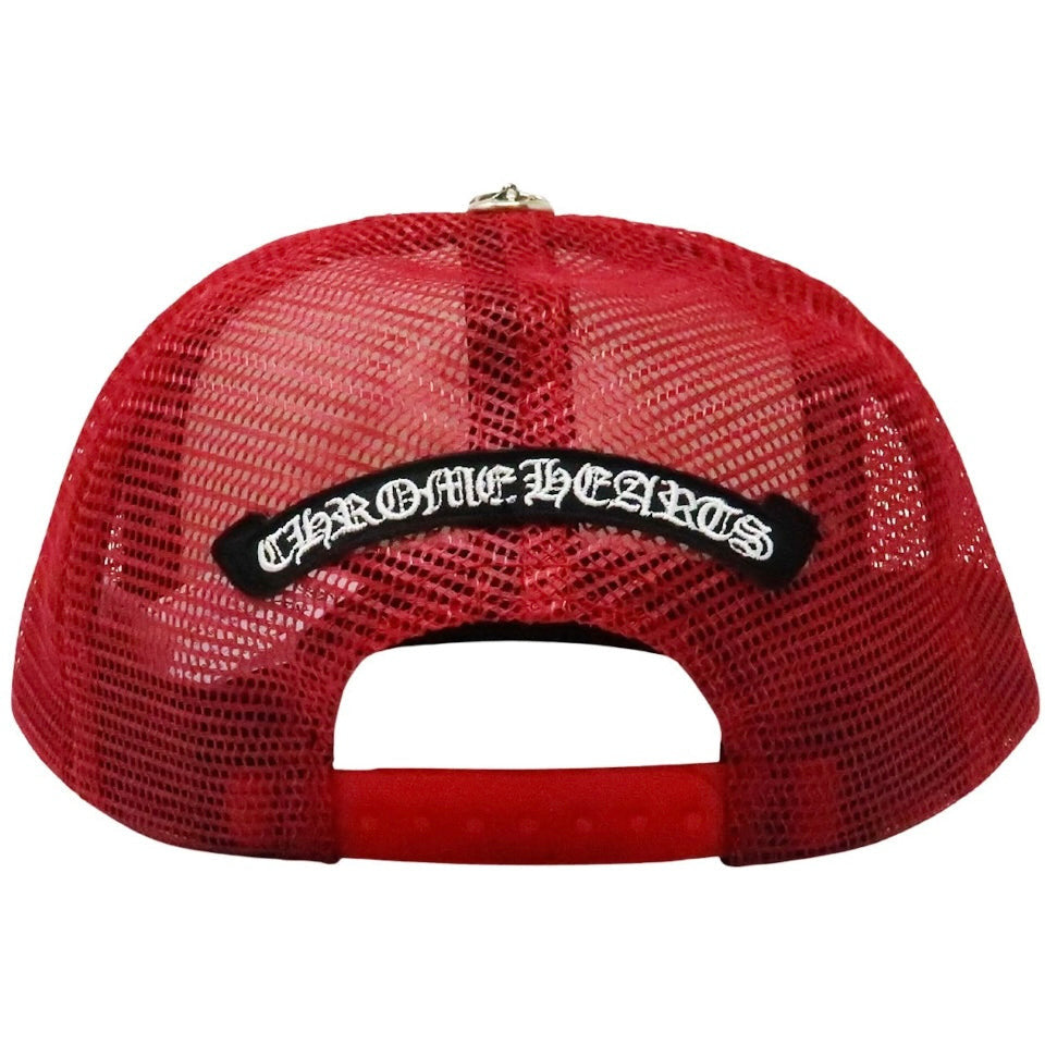 Chrome Hearts King Taco Trucker Hat Red/White