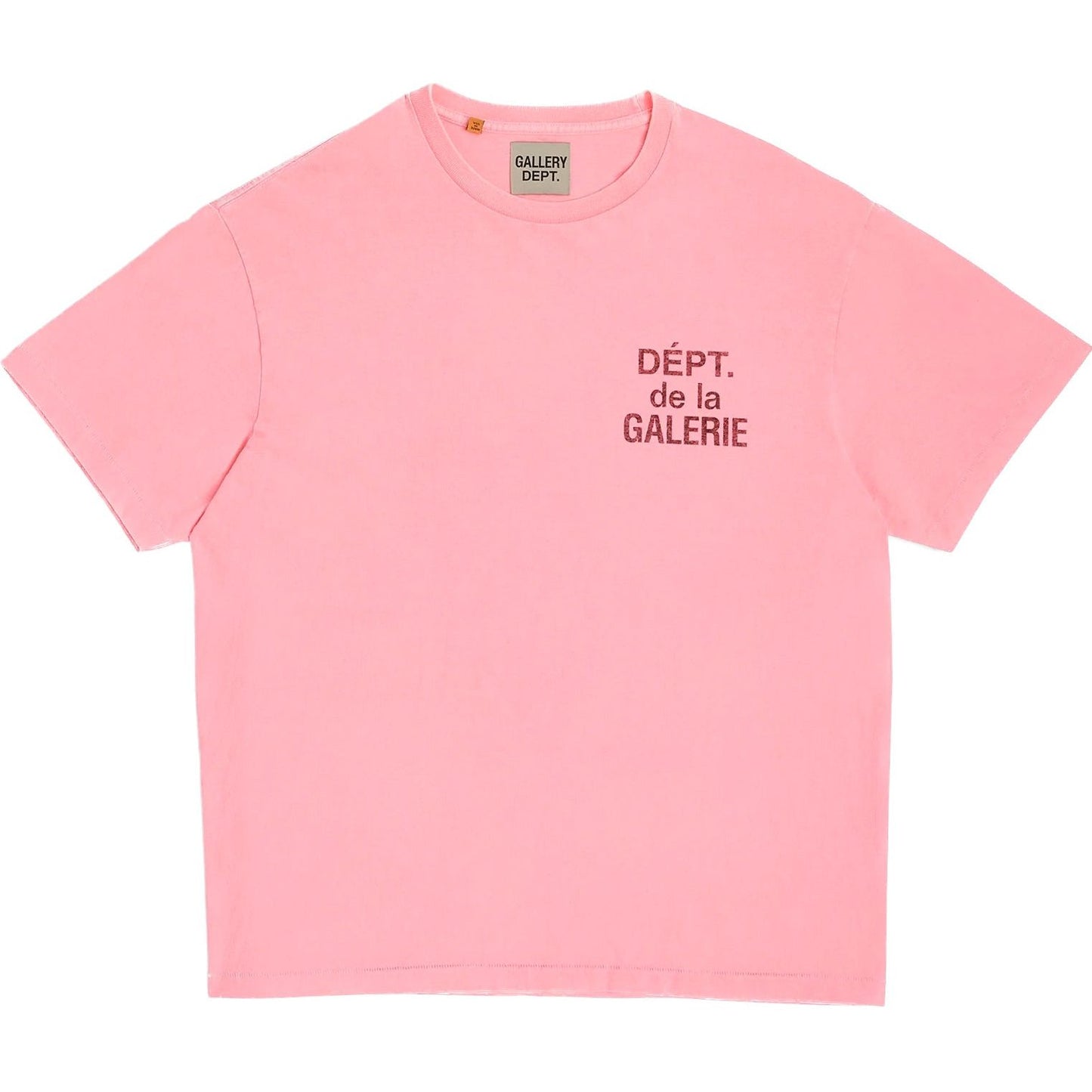 Gallery Dept. French T-Shirt Pink/Black