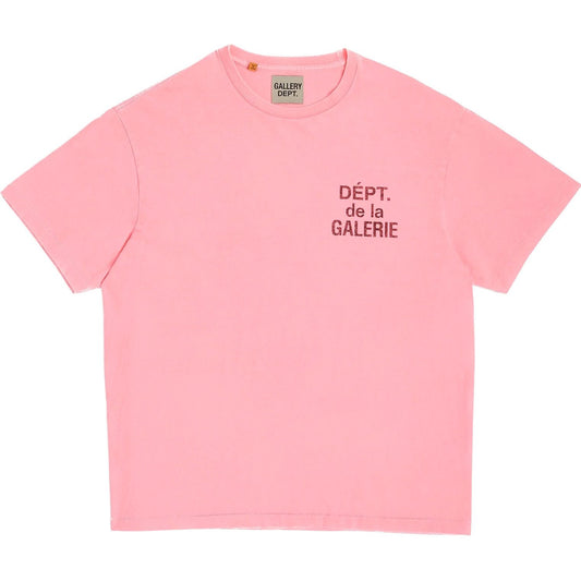 Gallery Dept. French T-Shirt Pink/Black