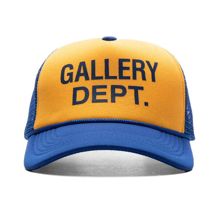 Gallery Dept. Logo Trucker Hat Blue/Yellow