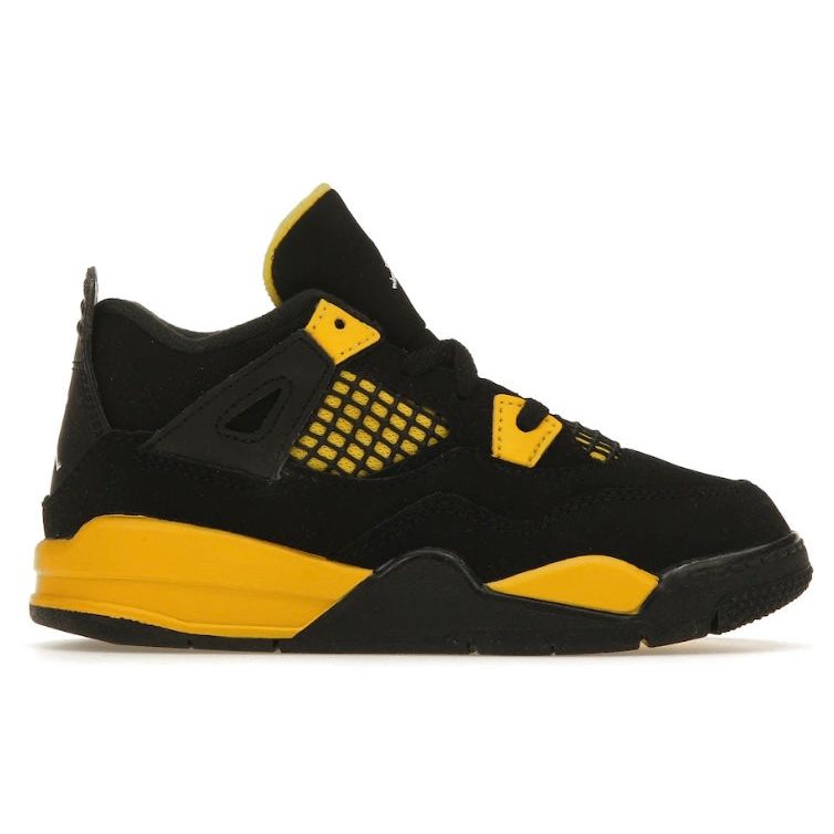 Jordan 4 Retro Yellow Thunder (TD)