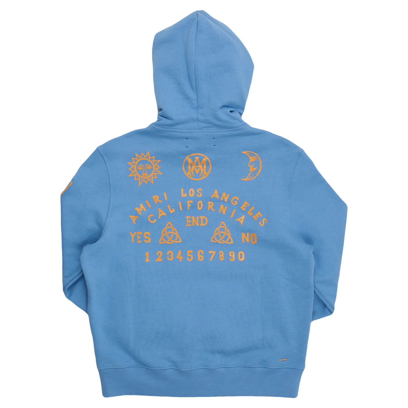 Amiri Ouija Board Hoodie Blue/Gold