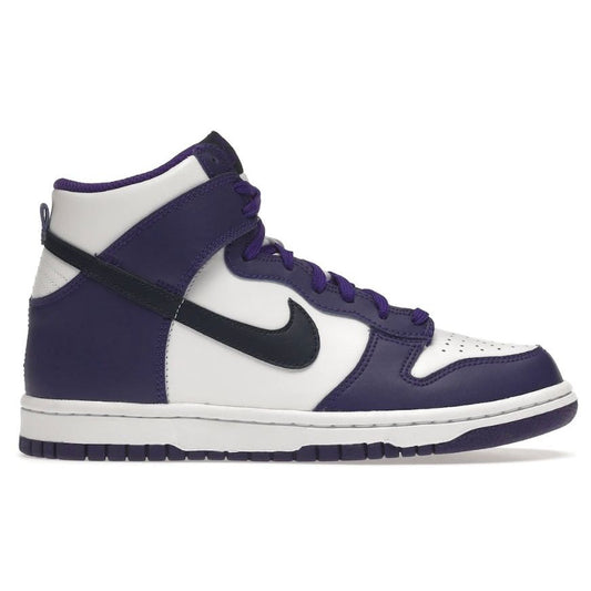 Nike Dunk High Electro Purple Midnght Navy (GS)