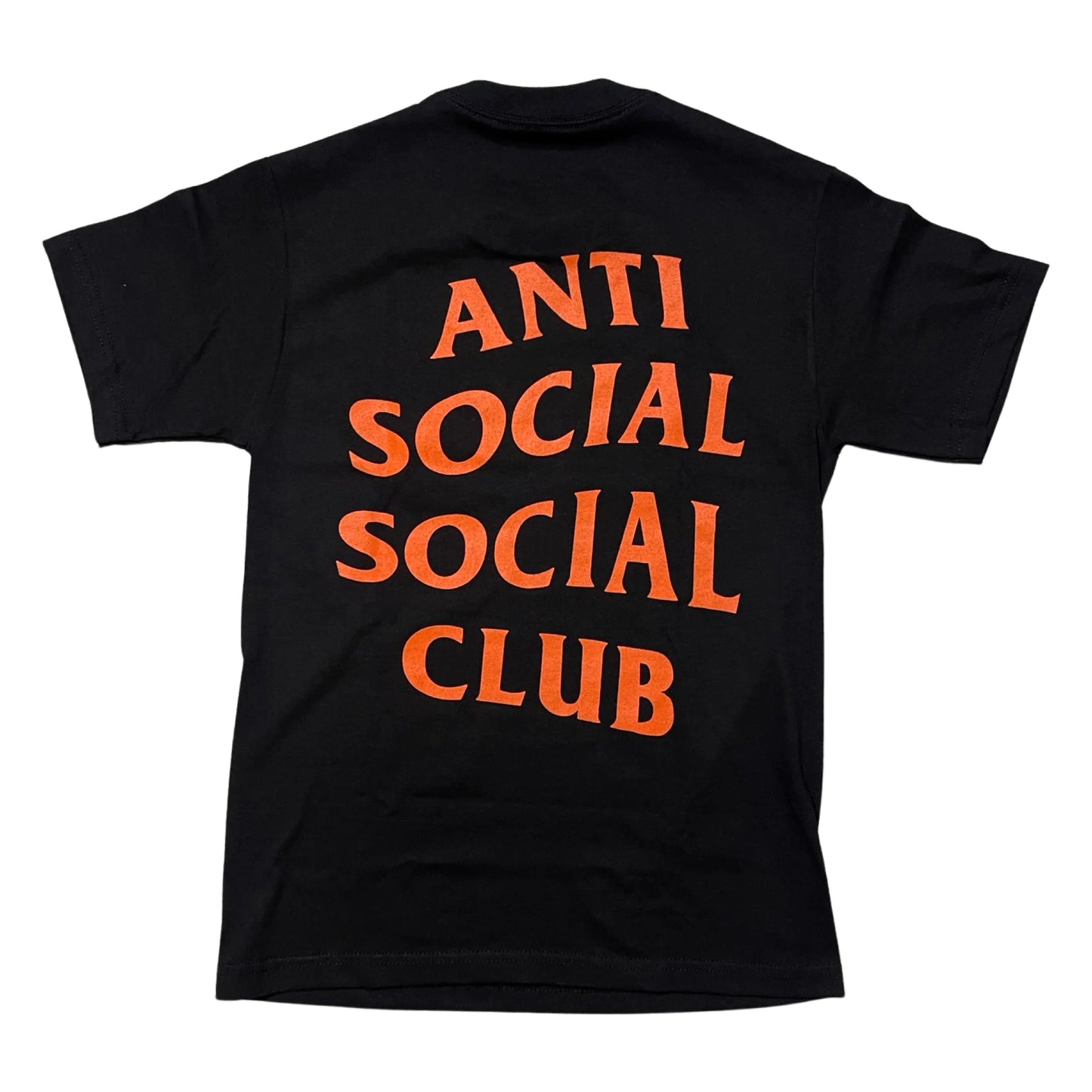 Anti Social Social Club Logo Tee Black/Orange