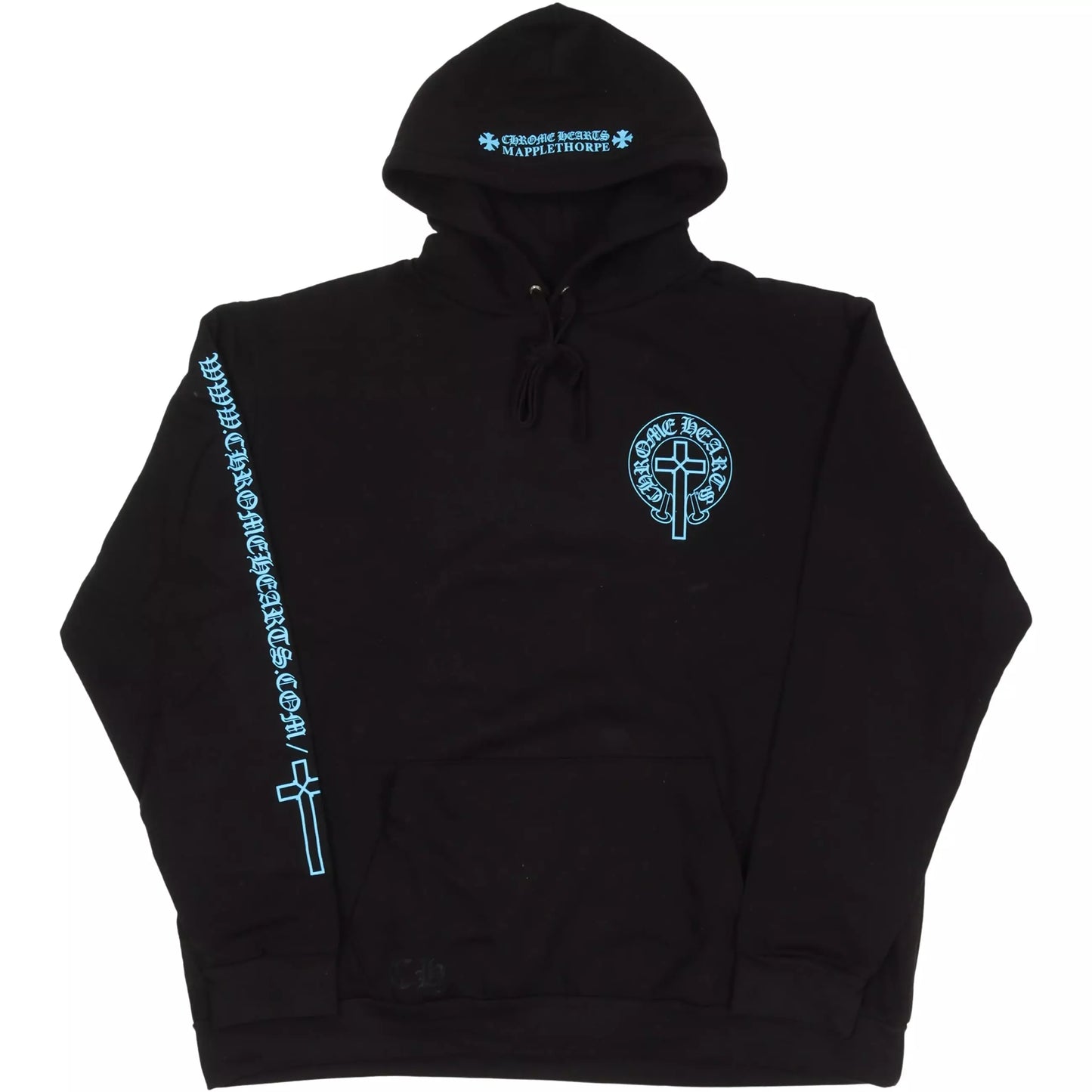 Chrome Hearts Mapplethorpe Hoodie Black/Blue