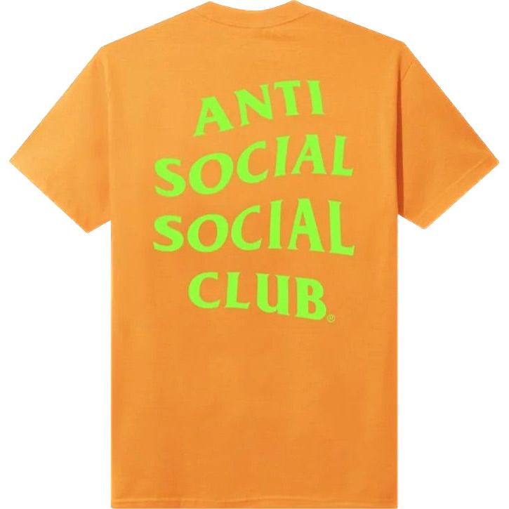 Anti Social Social Club Mind Games Tee Orange/Green