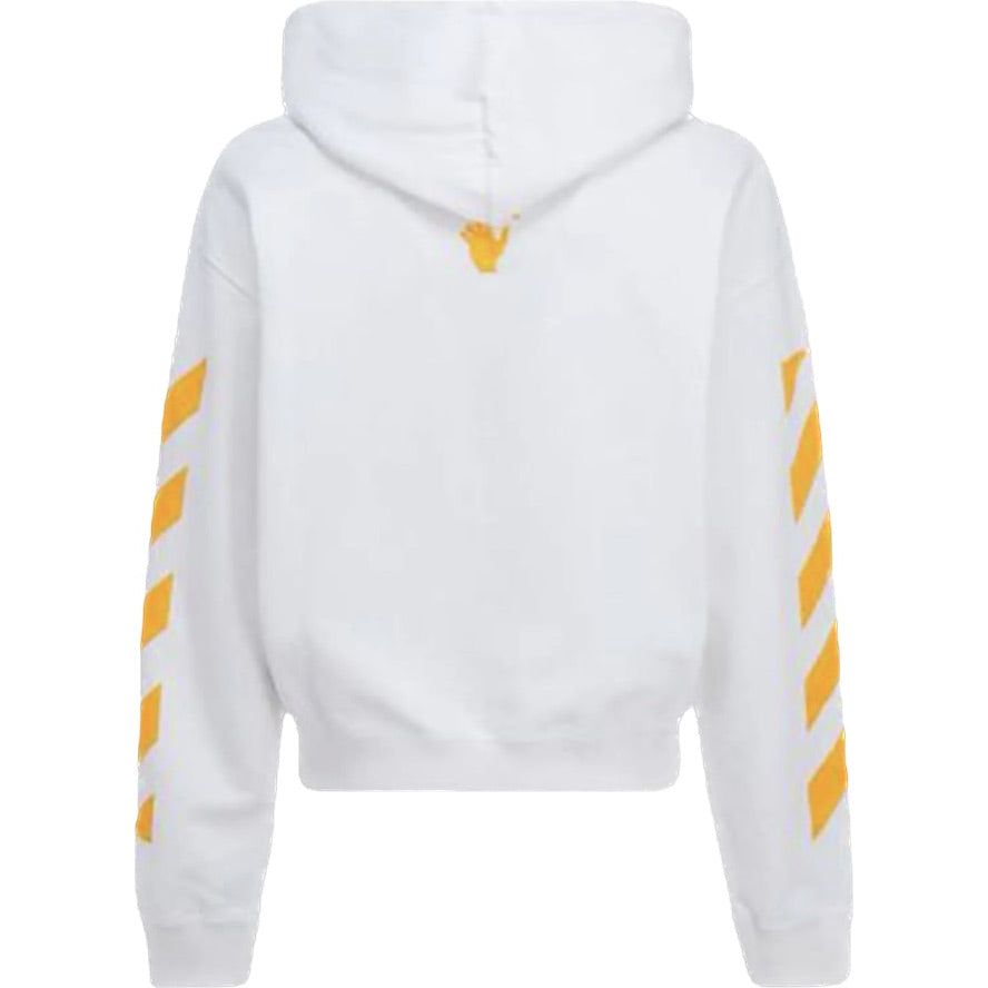 Off-White Caravaggio Saint Jerome Writing Print Hoodie White/Yellow/Black