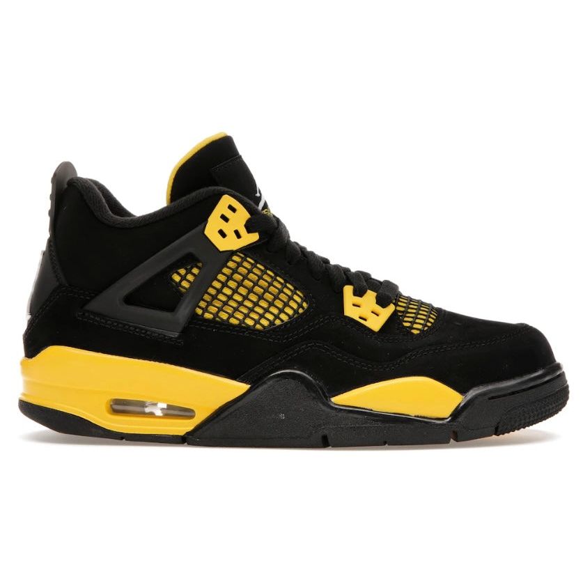 Jordan 4 Retro Yellow Thunder (GS)