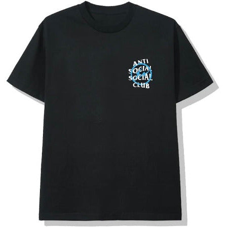 Anti Social Social Club x Fragment Blue Bolt Tee Black