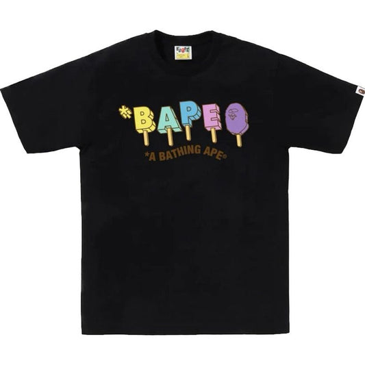 Bape Popsicle Tee Black/Multicolor