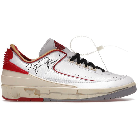 Jordan 2 Retro Low SP Off-White White Red