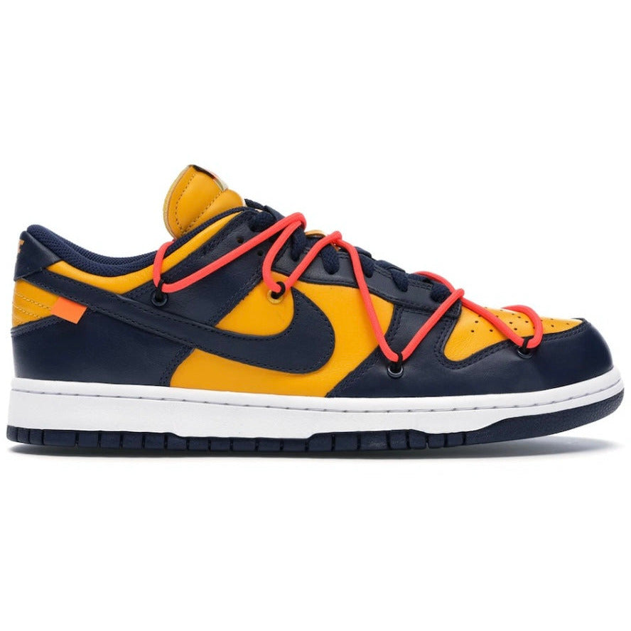 Nike Dunk Low Off-White University Gold Midnight Navy