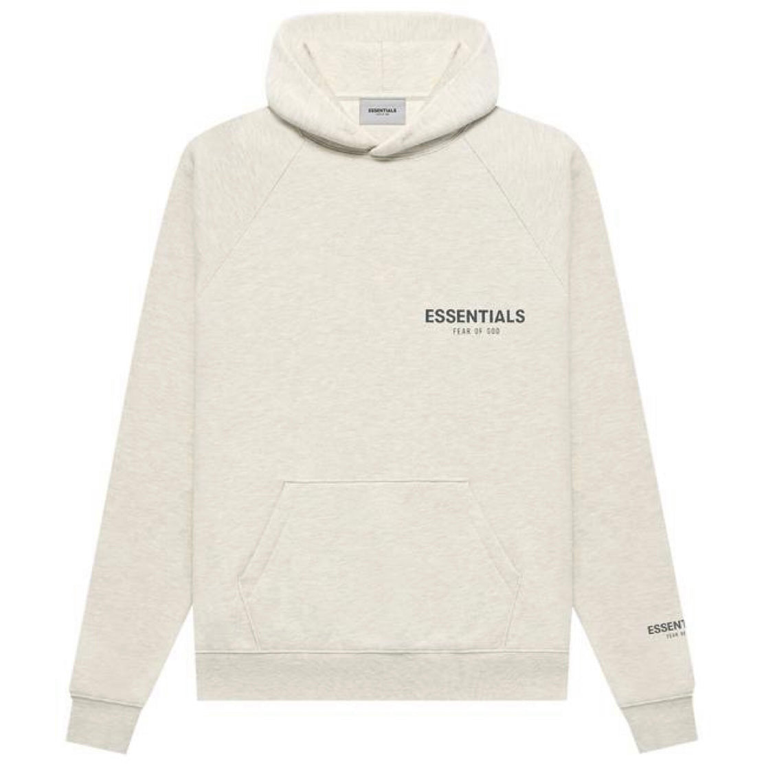 Fear Of God Essentials Pullover Hoodie Light Heather Oatmeal